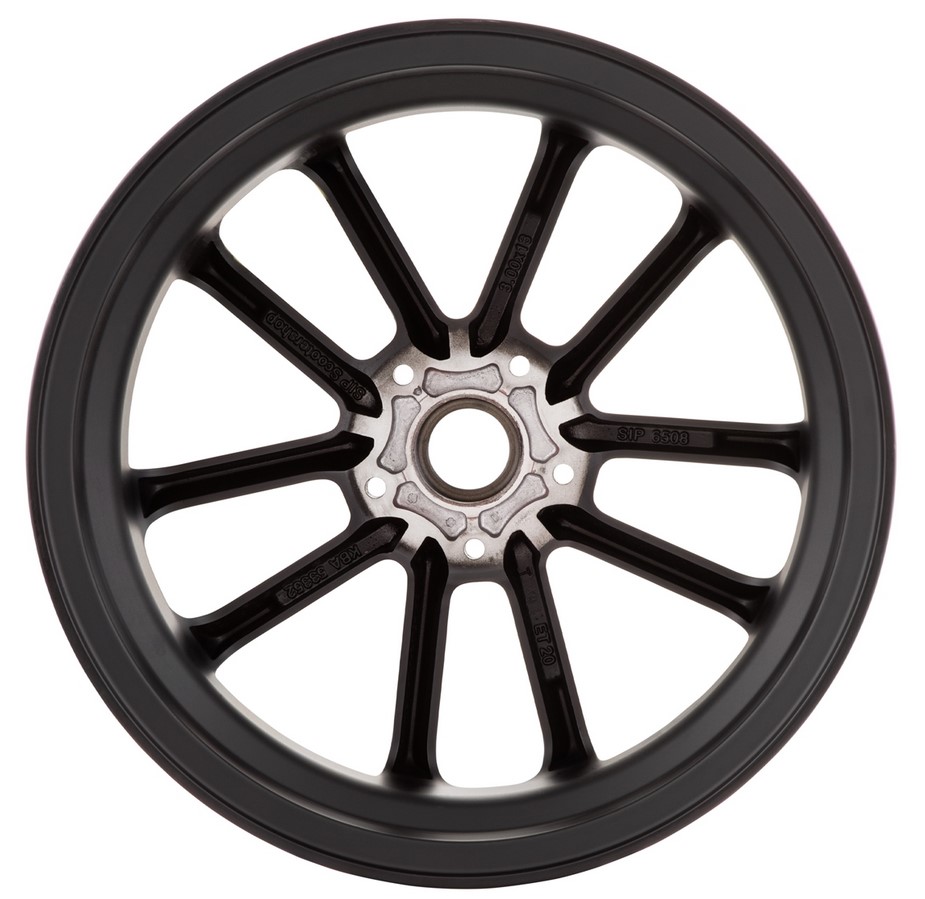Velg voor/achter 13" voor Vespa GTS/GTS Super/GTV/GT 60/GT/GT L 125-300cc, zwart/geel