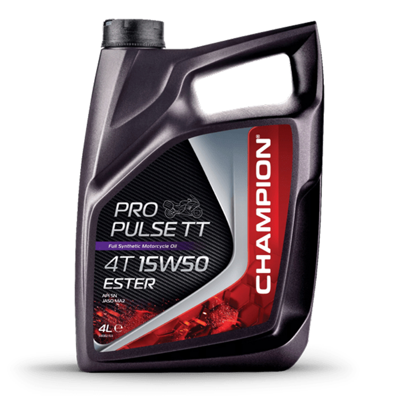 CHAMPION® Pro Pulse TT 4T 15W-50 Ester motorolie - 4 liter BMW F 650 ST Strada (1993-2000)