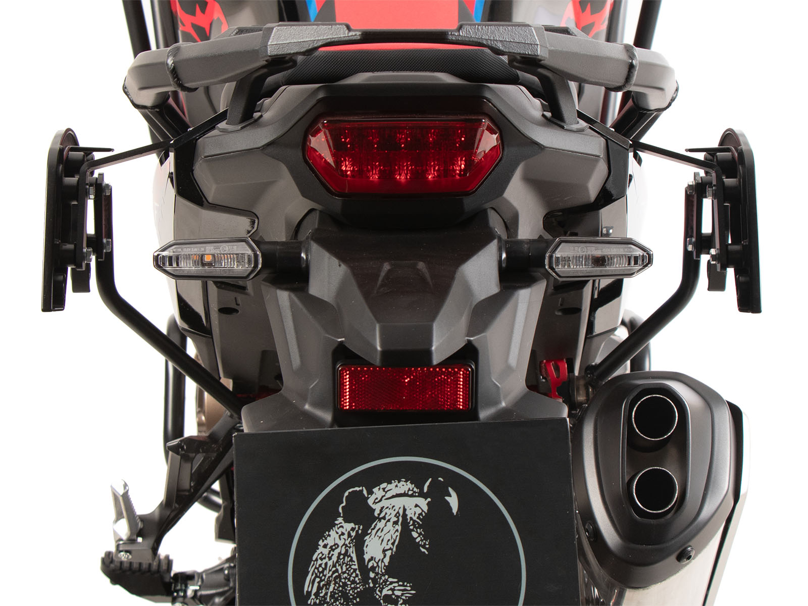 C-Bow zijdrager zwart voor Honda CRF 1100 L Africa Twin (24-) Hepco & Becker