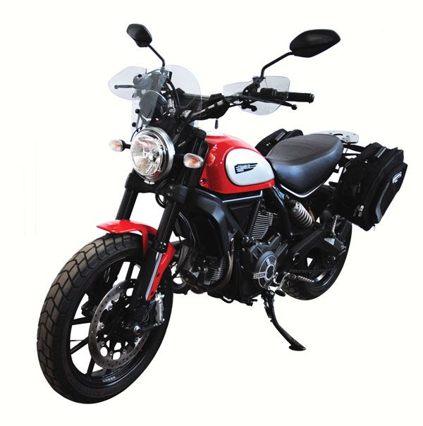 Windscherm - hoogte 285 mm voor Ducati Scrambler 800 (15-16)