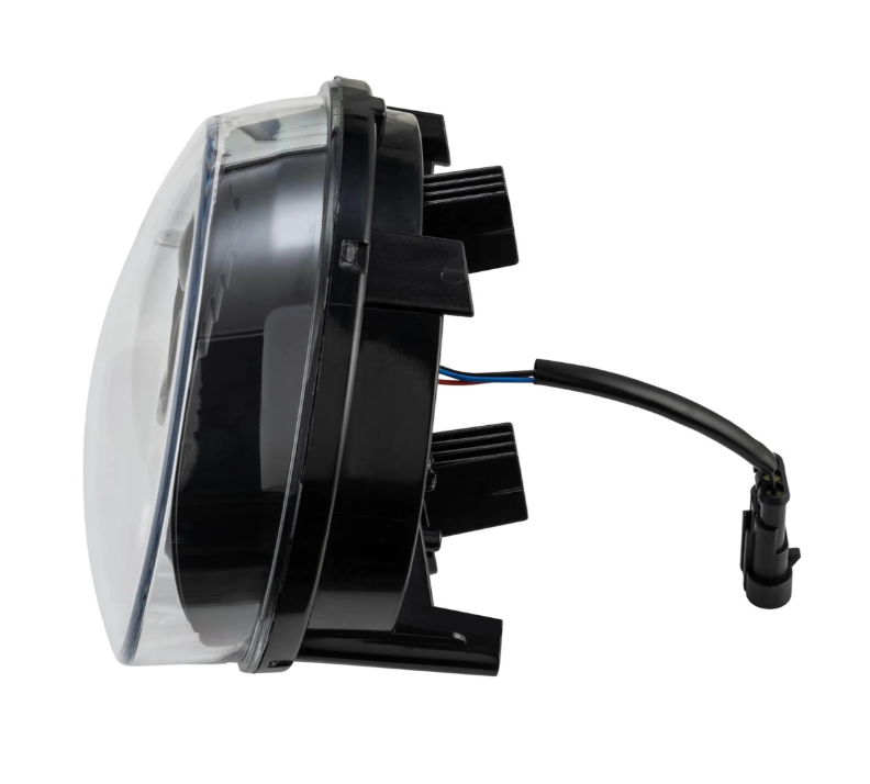 Koplamp ZELIONI Black Edition LED voor Vespa GTS/GTS Super HPE 125-300 (19-22), zwart