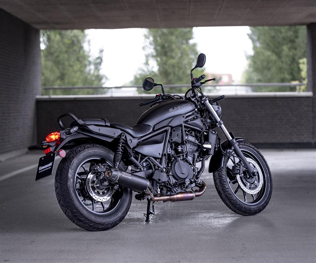 Arrow Slip-On sportuitlaat voor Kawasaki Eliminator 500 (24-)