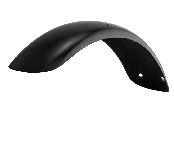 Spatbord 2.0 Garelli Race EVO II zonder beugel voor Vespa PX 80-200cc, GFK zwart