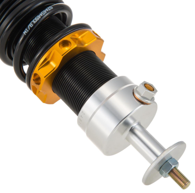 Achterschokdemper voor Vespa Primavera/Sprint 125-150cc ('14-), zwart/zilver/oranje