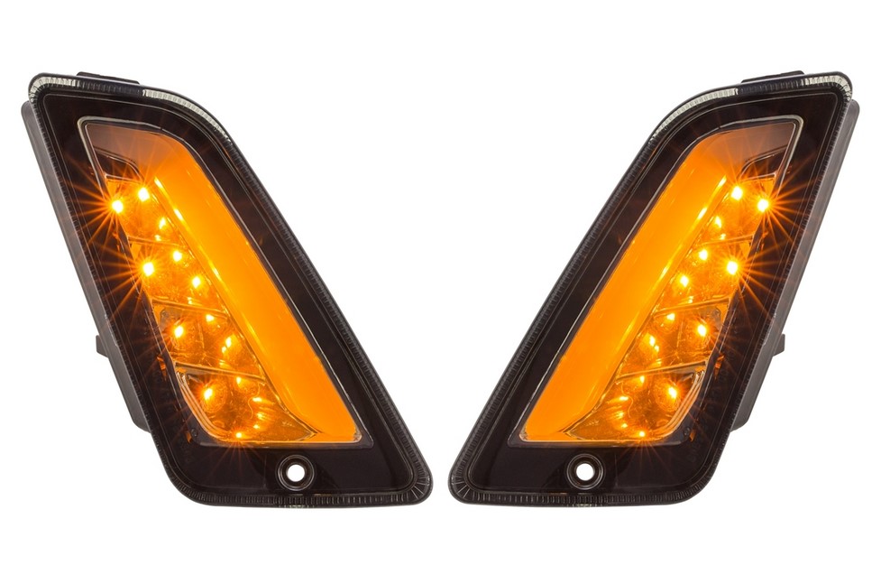 Richtingaanwijzerset links/rechts voor Vespa GTS/GTS Super/GTV 125-300cc ('14-), getint