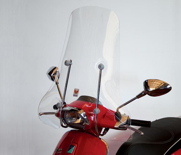 Doorzichtig windscherm - hoogte 520 mm voor Vespa Sprint - Isotta