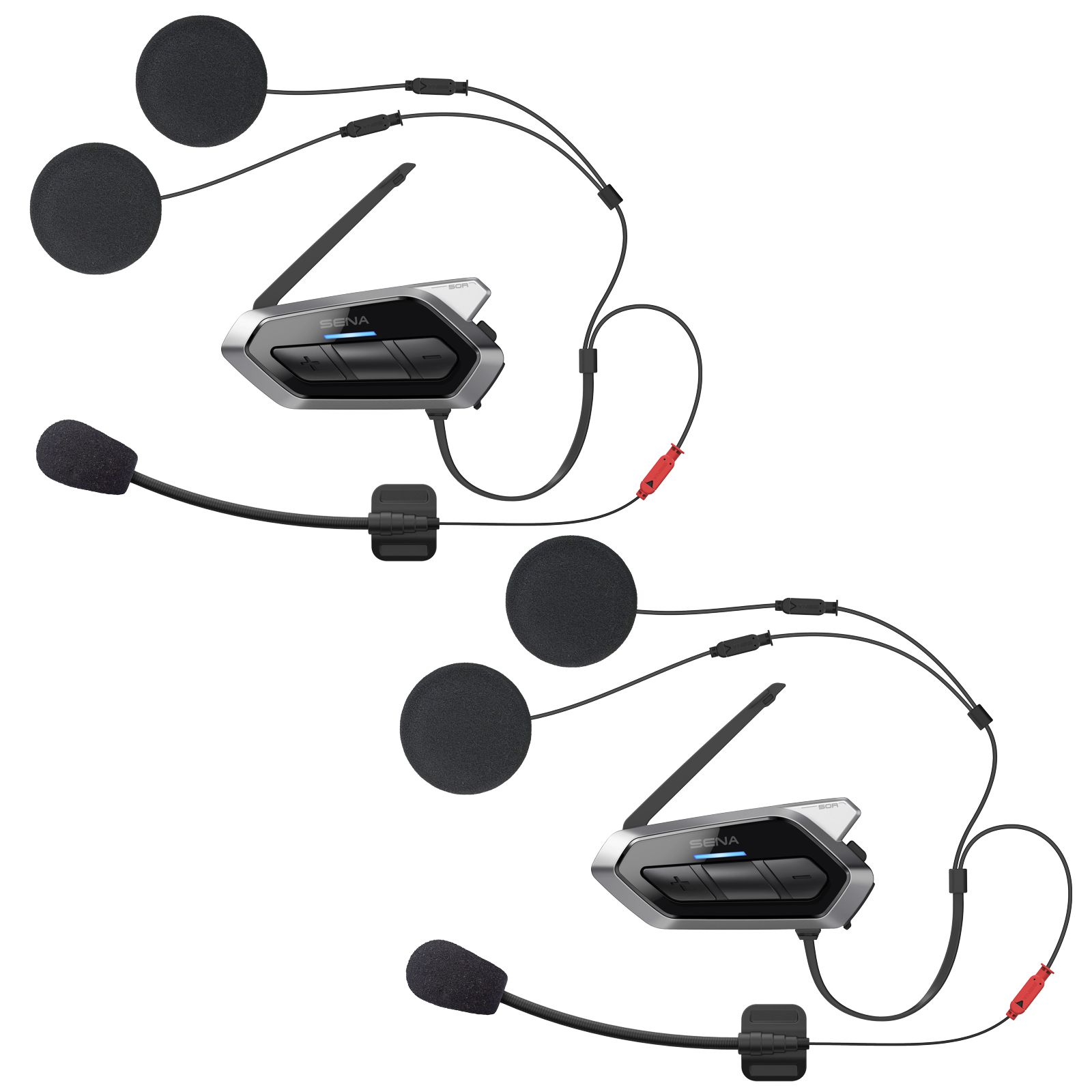 SENA 50C Single Set Sound van Harman Kardon - Bluetooth Camera- en communicatiesysteem voor motorfietsen
