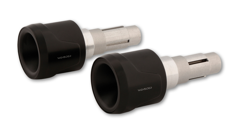 HIGHSIDER pro Akron-XL stuurgewichten zwart (paar)