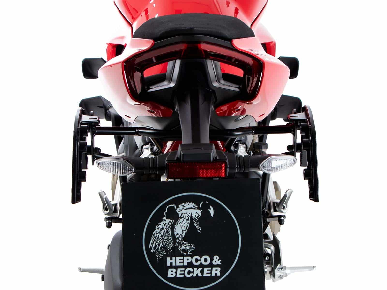 C-Bow zijdrager zwart voor Ducati Panigale V4 /S /R (18-24) Hepco & Becker