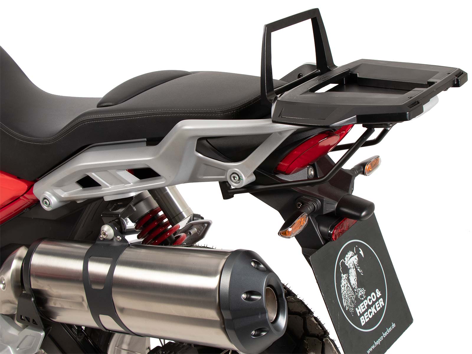 Aluminium topkofferdrager voor Moto Guzzi V85 TT (24-) Hepco & Becker