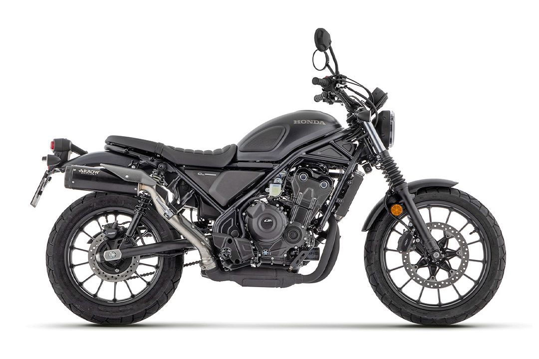 ARROW Uitlaat REBEL Slip-On voor Honda CL 500 (23-)
