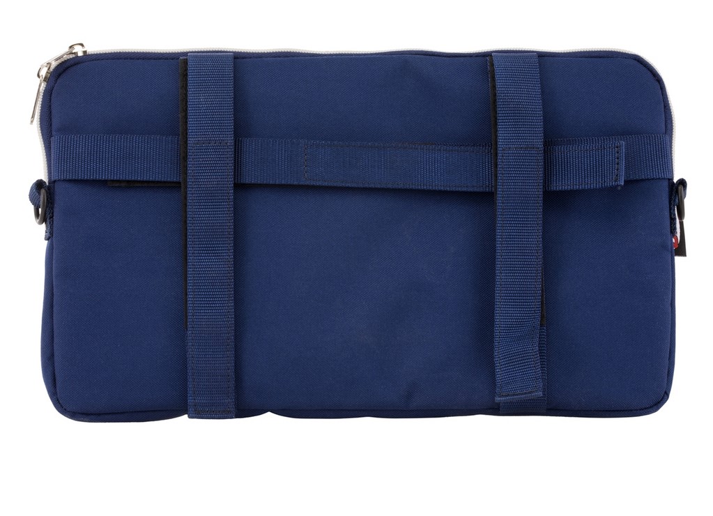 Classic"-tas voor bagageruimte/handschoenkastje Vespa - blauw, nylon