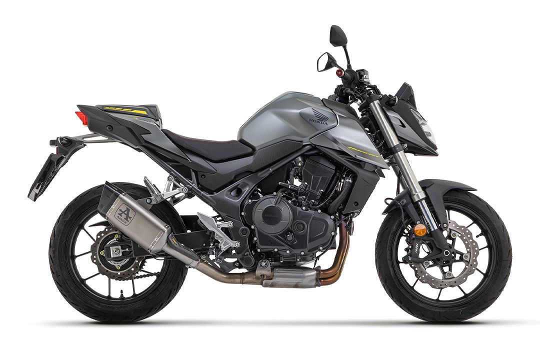 ARROW PISTA Slip-On Titanium voor Honda CB 750 Hornet (23-)