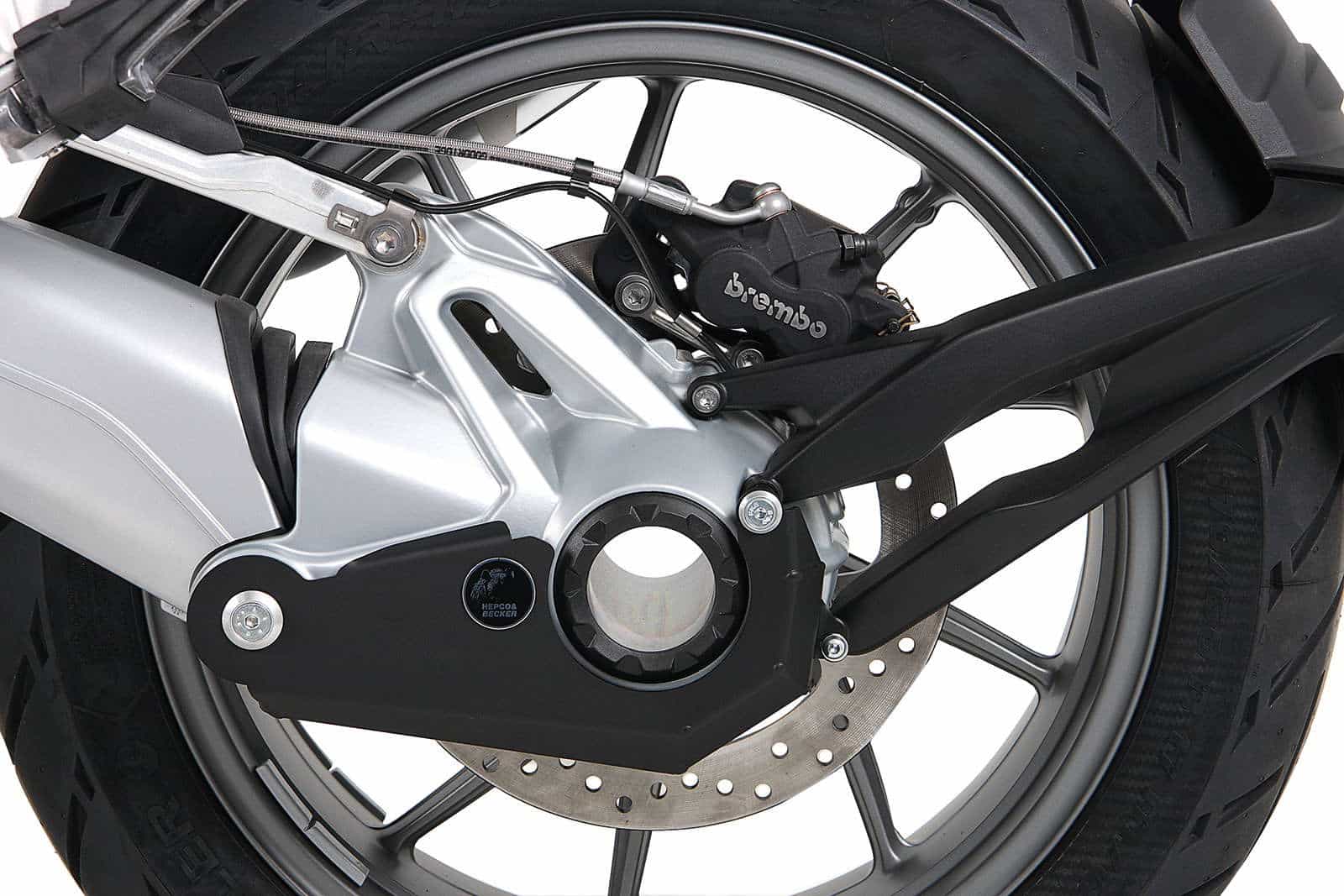 Gimbal guard zwart voor BMW R 1200 GS LC (13-18) Hepco & Becker