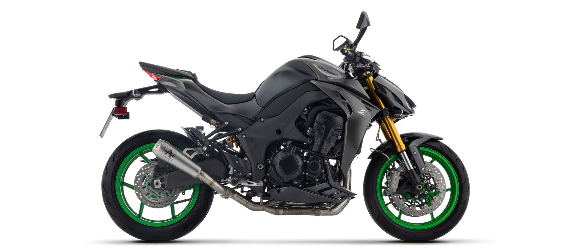 ARROW uitlaat PRO-RACE roestvrij staal voor Kawasaki Z 1100 /SE (26-)