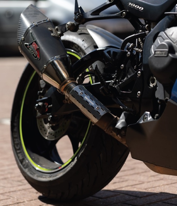 Oxford uitlaathittebescherming Scrambler
