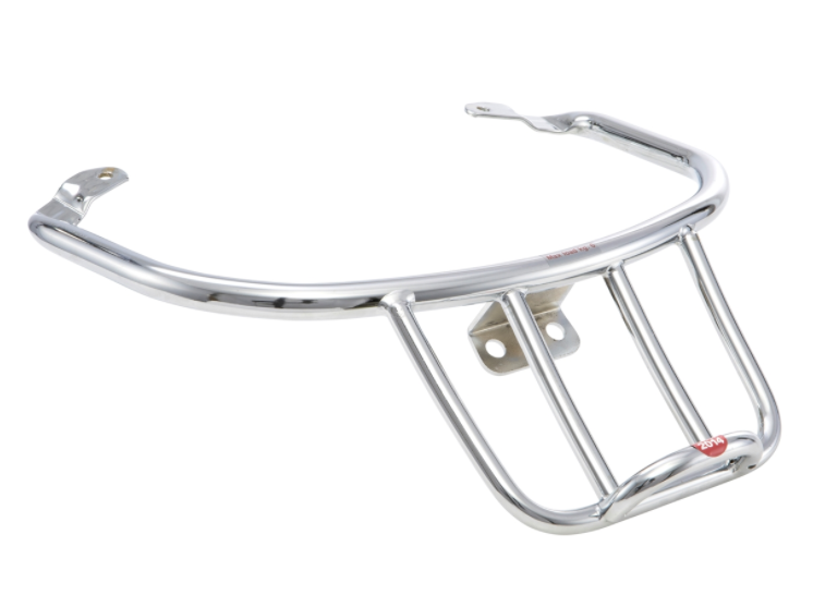 Bagagedrager/Socius Houder Chroom voor Vespa Primavera/Sprint 50-150cc 2T/4T AC