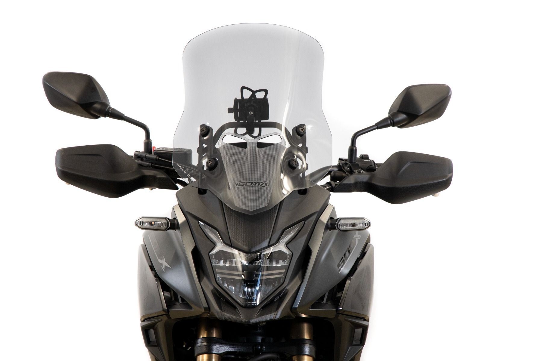 Middelhoog windscherm voor Honda CB 500 X (16-23), licht getint