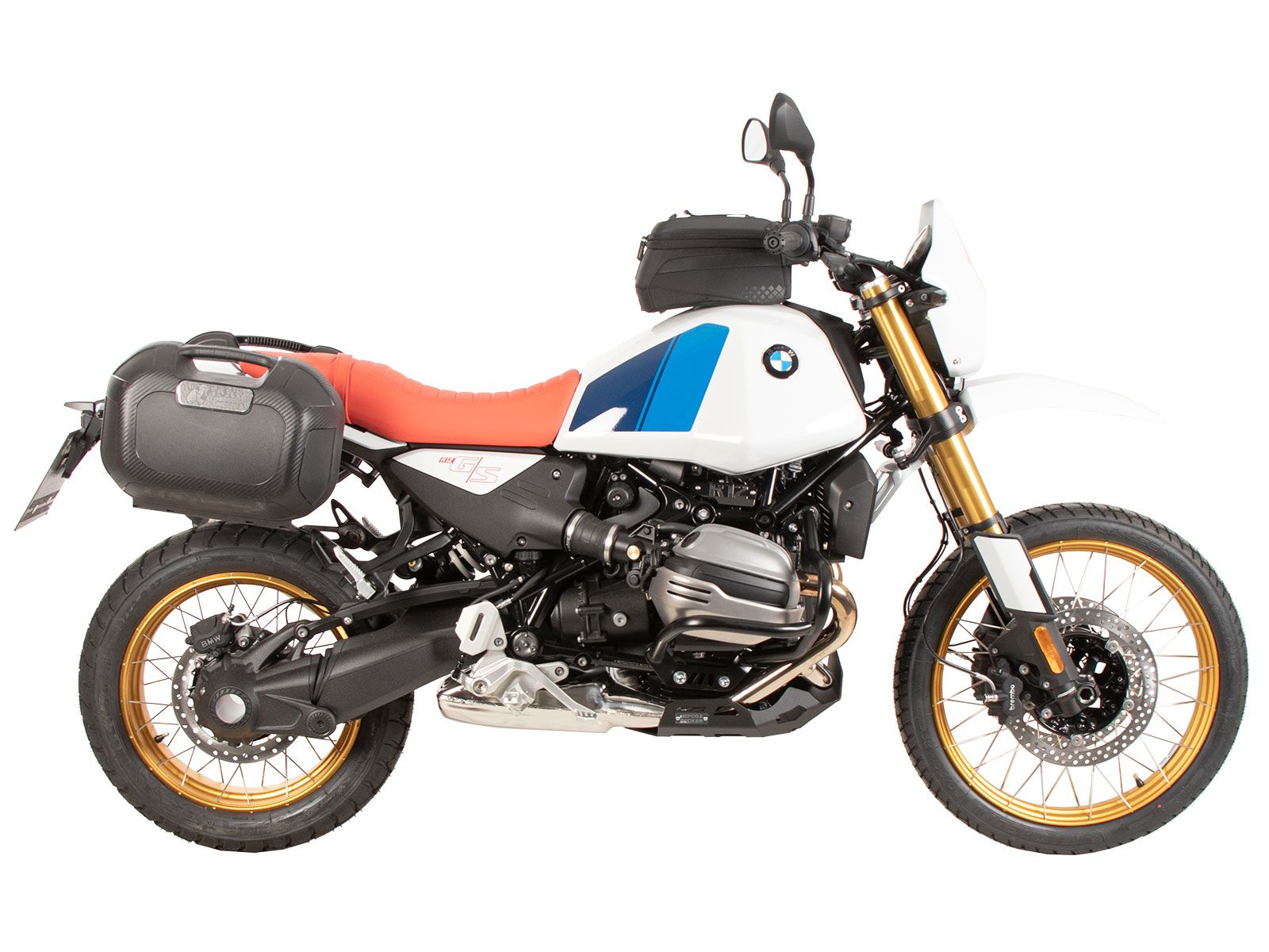 C-Bow zijdrager zwart voor BMW R 12 G/S (25-) Hepco & Becker