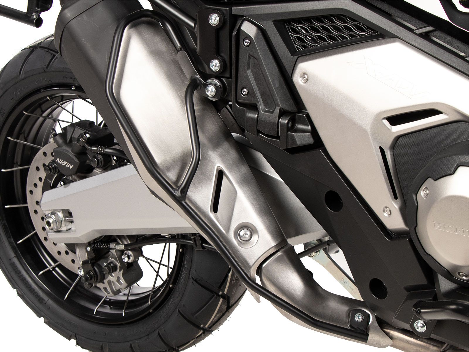 Beschermingsbeugel voor achterdemper zwart voor Honda X-ADV (25- ) Hepco & Becker