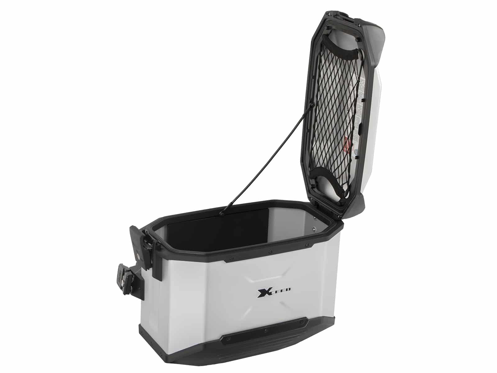 Xceed zijkoffer 38 liter zilver Hepco & Becker