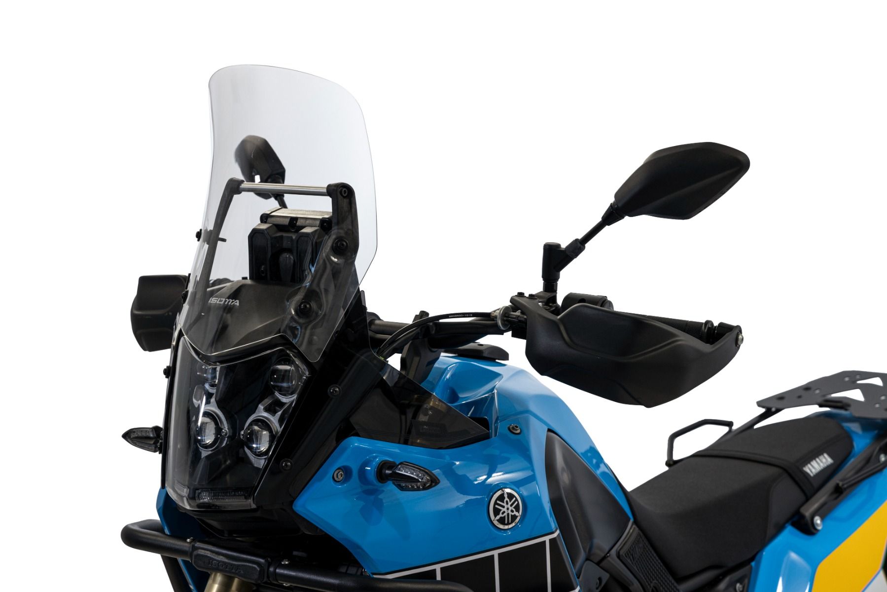 Rally-windscherm, transparant, voor Yamaha Ténéré 700 (19-24)