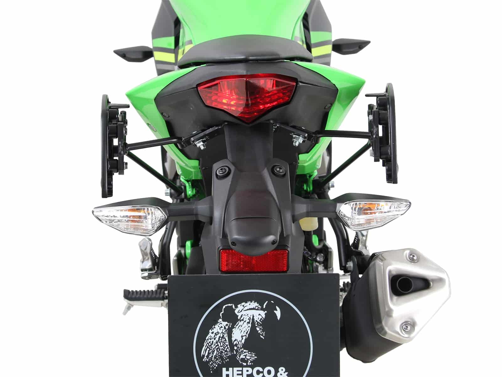 C-Bow zijdrager voor Kawasaki Ninja 125 (18-) Hepco & Becker
