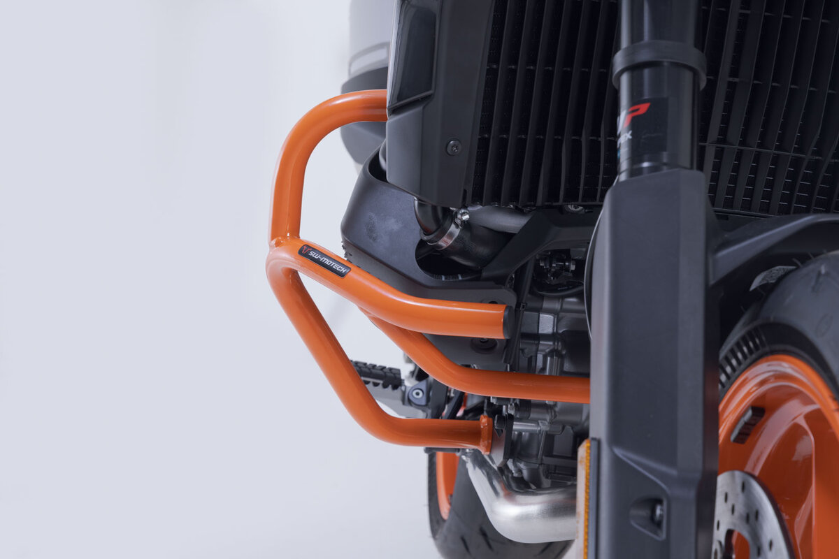 SW-Motech Crashbar Elektronisch Oranje voor KTM 890 SM T (23-) - SW Motech