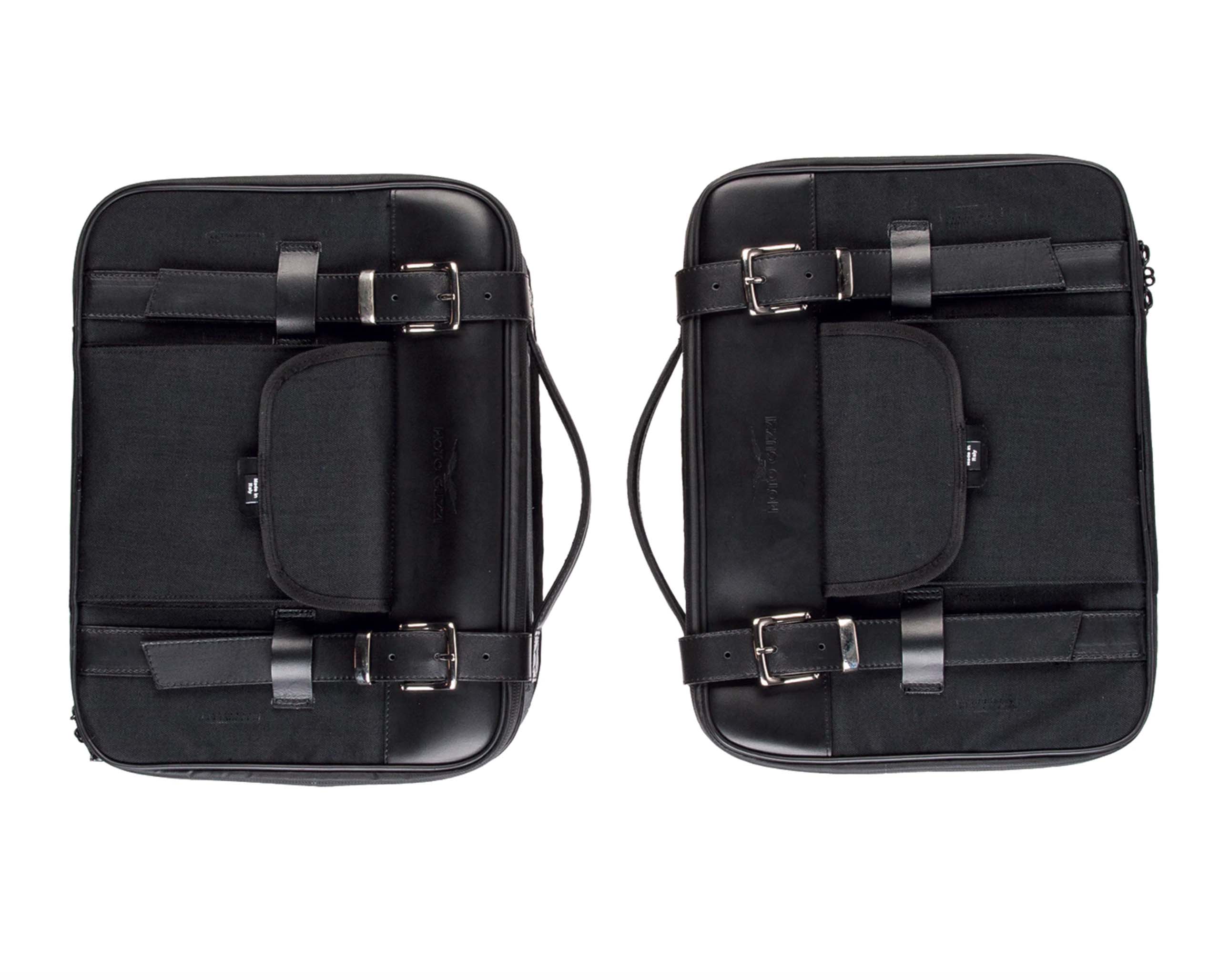 Zijtas, zwart voor Moto Guzzi V7 III / V7 850 / V9 Roamer/ V9 Bobber