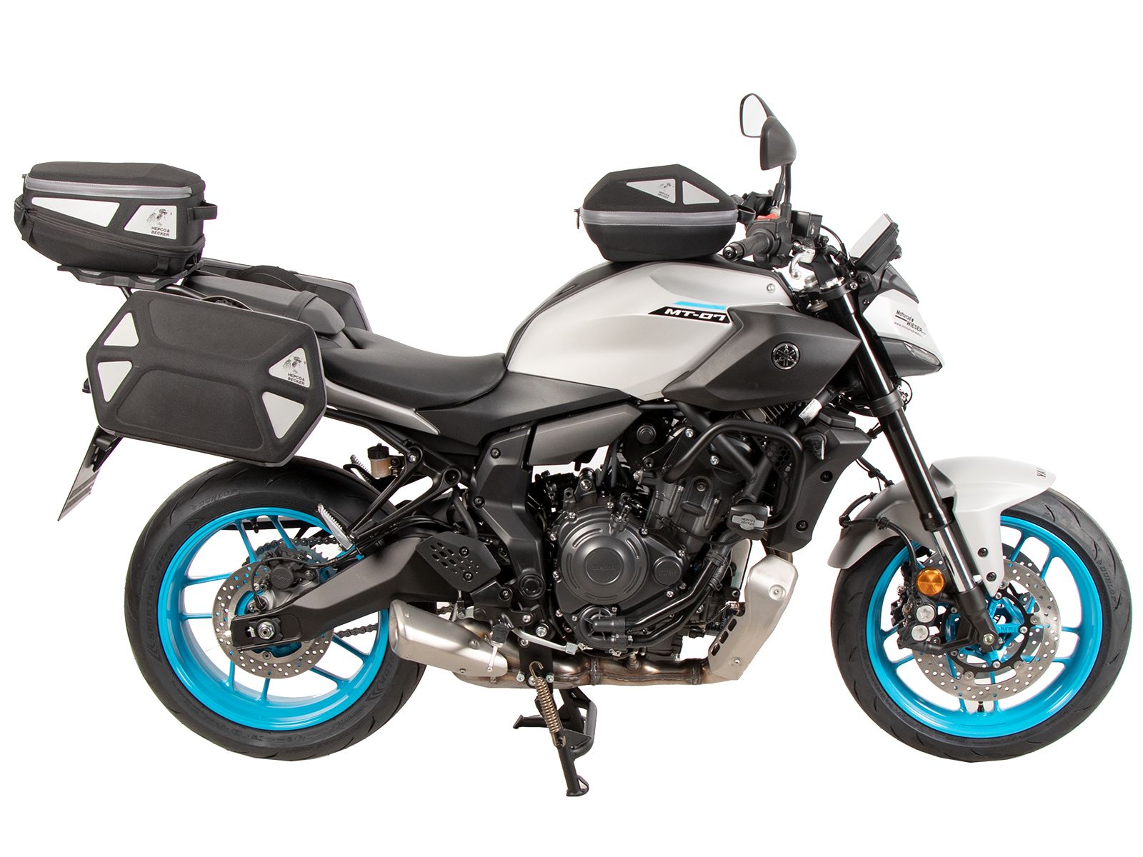 C-Bow zijdrager zwart voor Yamaha MT-07 / Y-AMT (25- ) Hepco & Becker