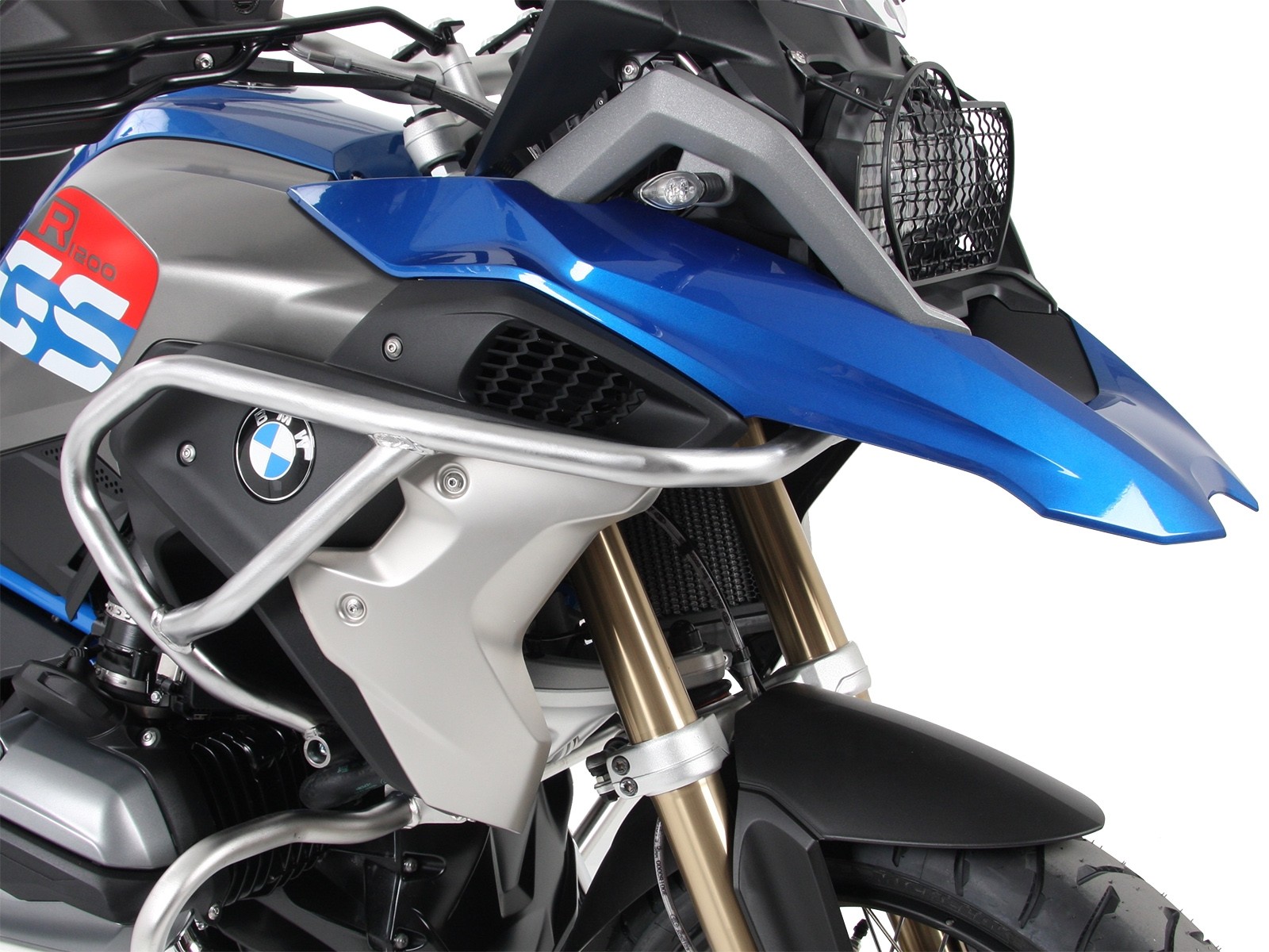 Roestvrijstalen tankbeschermer voor BMW R 1250 GS (19-23) Hepco & Becker