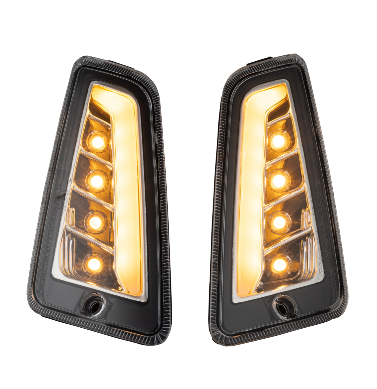 Knipperlichtset voor & achter voor Vespa GTS/GTS Super/GTV 125-300cc, helder