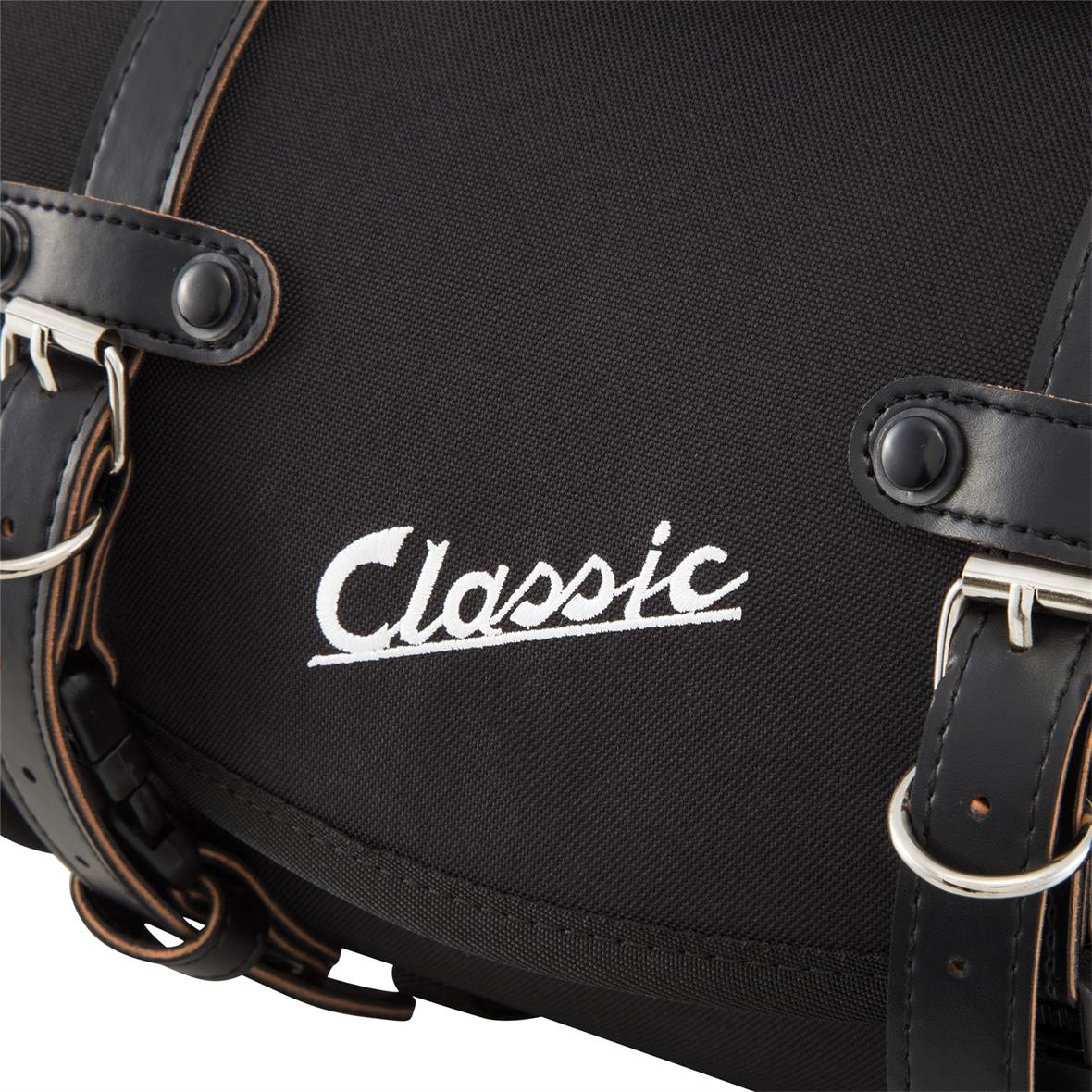 Tas "Classic" klein voor Vespa - zwart, nylon