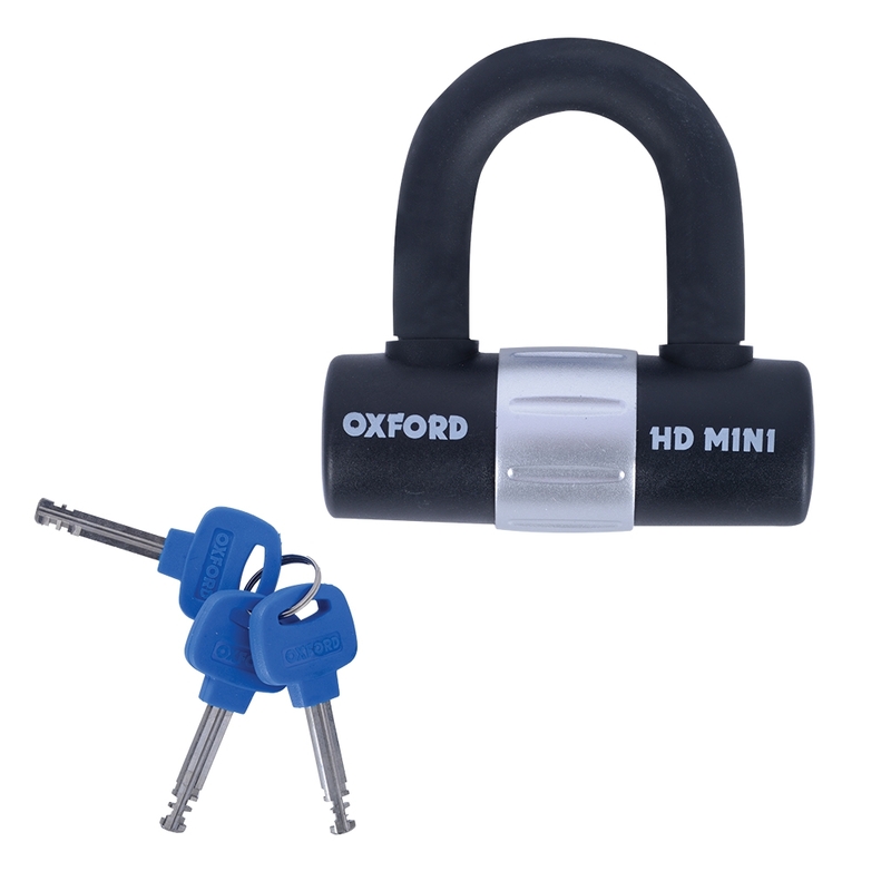 Oxford HD MINI remschijfslot Ø 14mm zwart