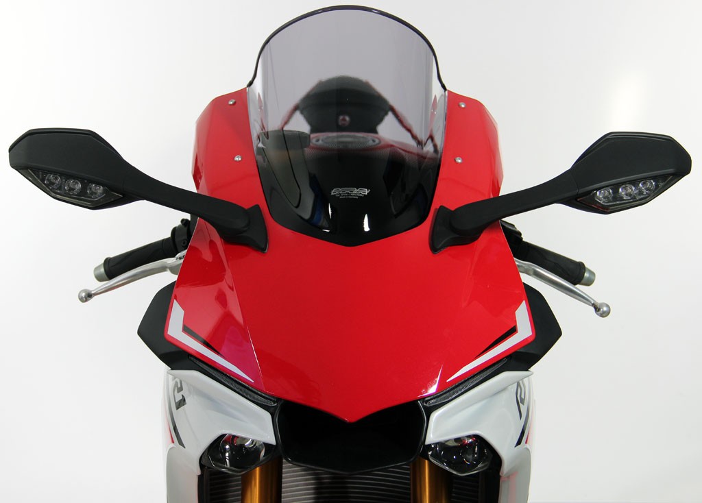 Racing scherm MRA "R" rookgrijs voor Yamaha YZF R 1 / M (Bj.15-19)