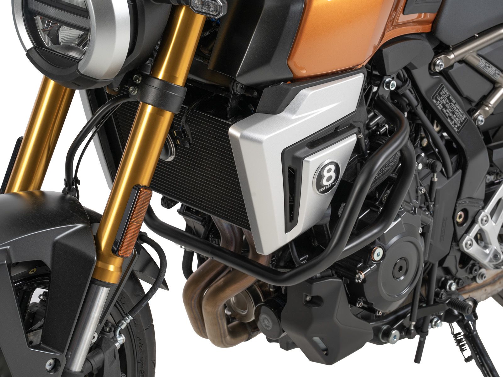 Motorbeschermer zwart voor Suzuki GSX-8T (25-) Hepco & Becker