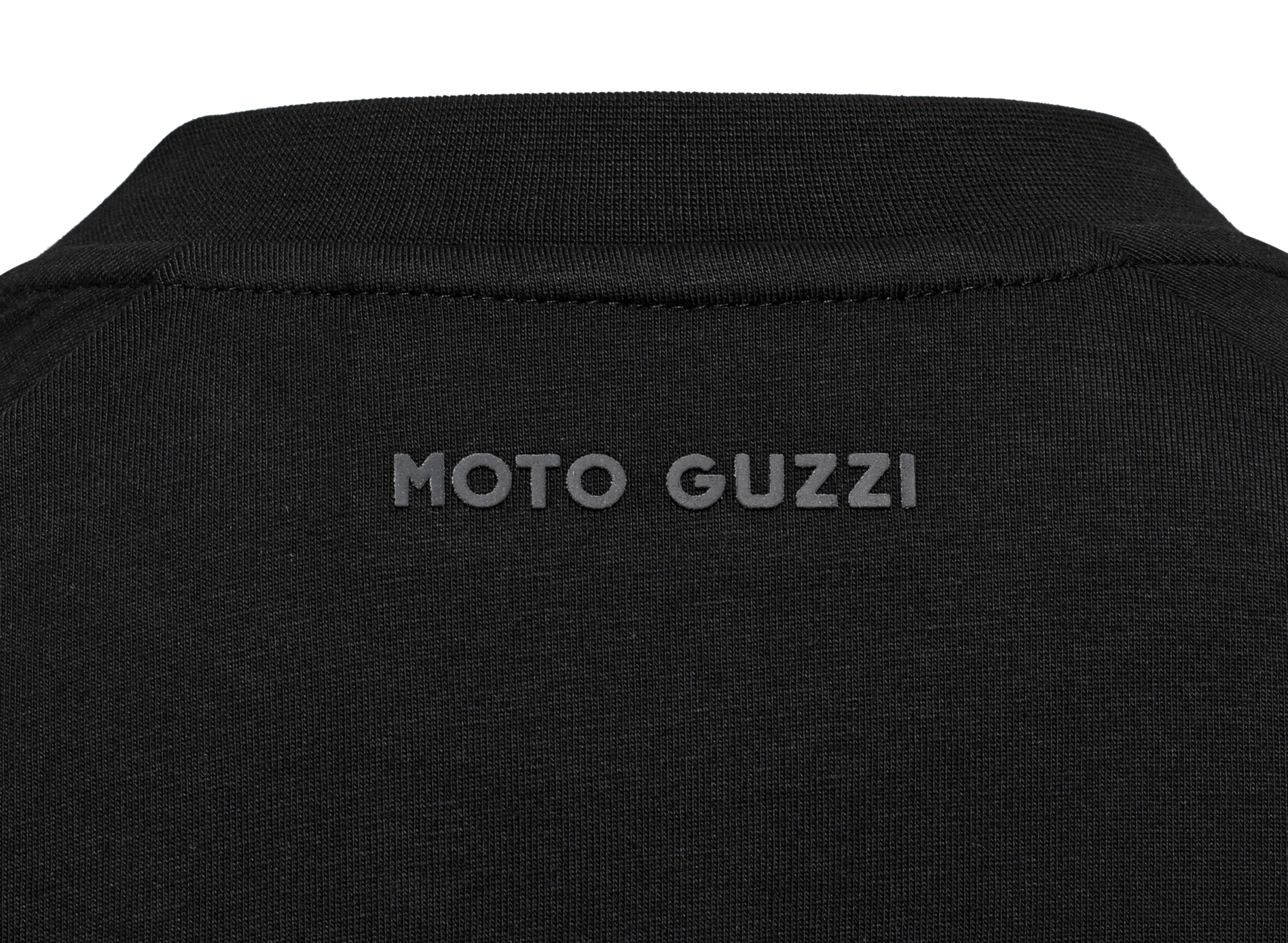 Dames t-shirt "Moto Guzzi Essential" zwart