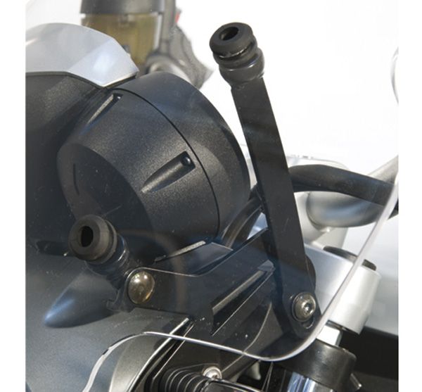 Hoog windscherm, kantelbaar - hoogte 510 mm voor BMW R 1200 R (11-14), helder