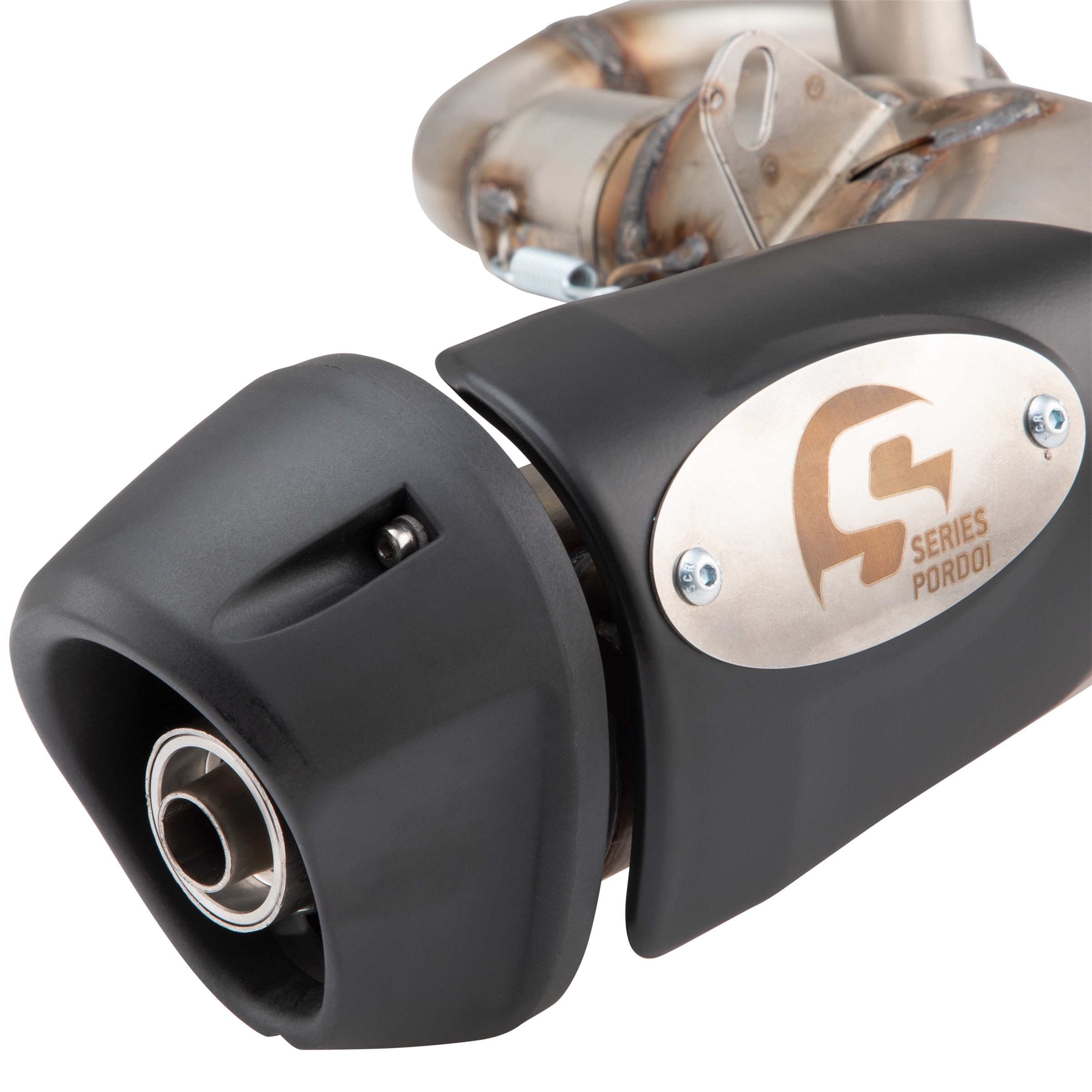 Racing uitlaat voor Vespa GTS/GTS Super/GTV/GT 60 125-300cc d.w.z., 4T, LC, roestvrij staal