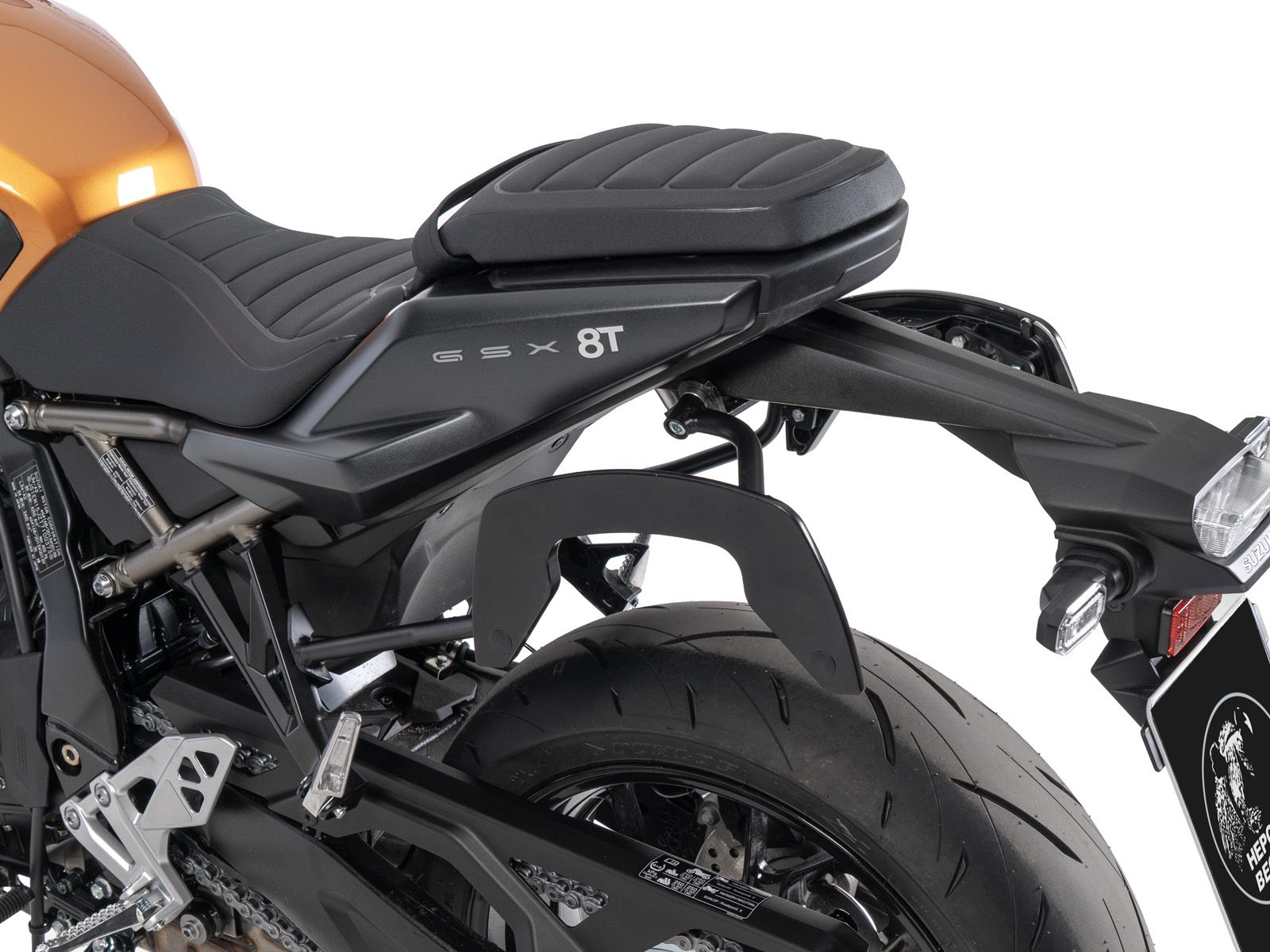 C-Bow zijdrager zwart voor Suzuki GSX-8T (25-) Hepco & Becker