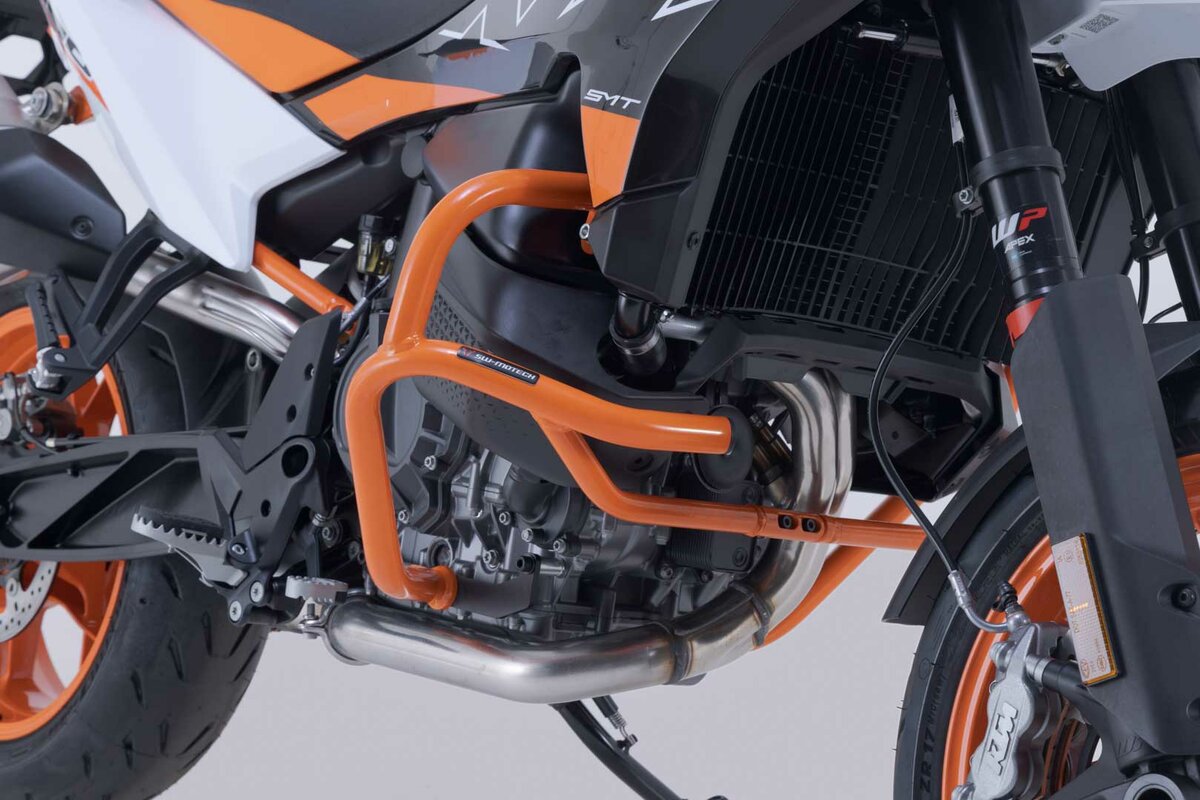 SW-Motech Crashbar Elektronisch Oranje voor KTM 890 SM T (23-) - SW Motech