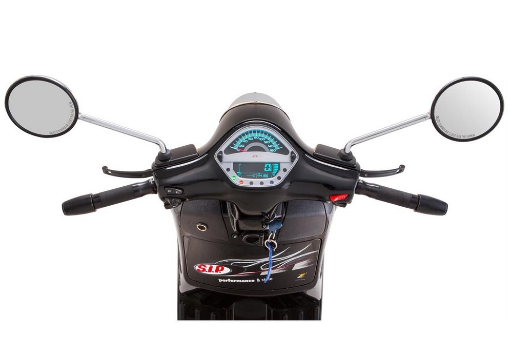 Toerenteller/snelheidsmeter voor Vespa GTS/GTS Super 125-300cc ('14-'16), zilver