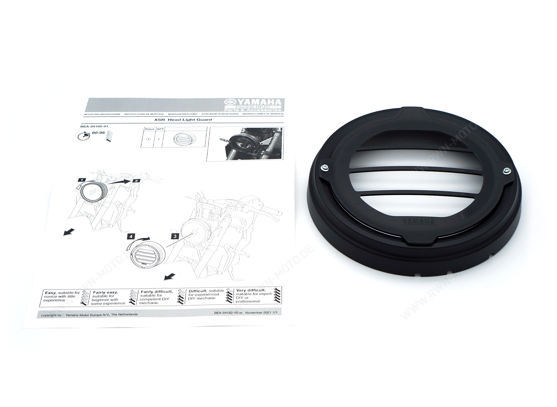 Koplamprooster voor Yamaha XSR 700 / 900 (22-) Origineel