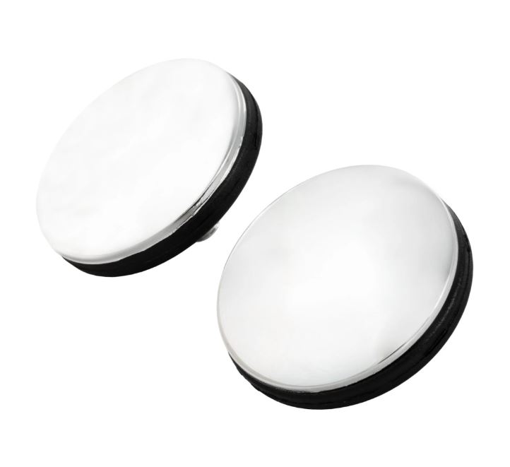 Spiegelgatdeksel links & rechts voor Vespa, chroom