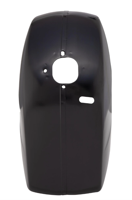 FA ITALIA spatbord voor Vespa PX 80-200cc, metaal, zwart
