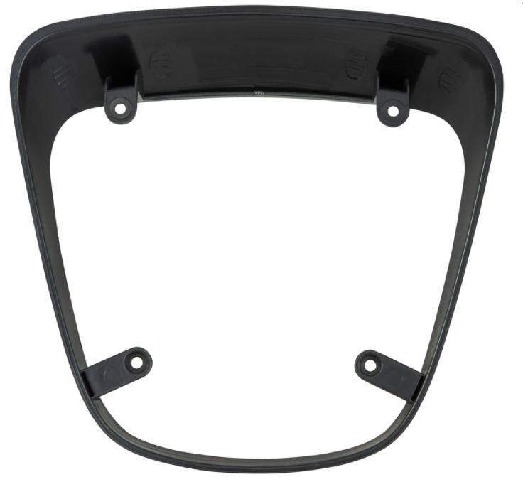 Frame-achterlicht voor Vespa Primavera/Sprint 50-150cc ('18-), zwart mat