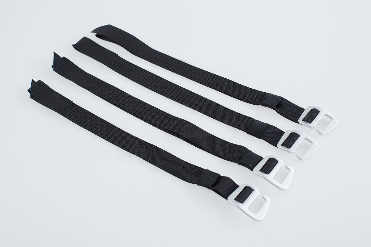 SW-Motech Legend Gear riemset 4 lusbanden / 2 bevestigingsbanden SW-Motech