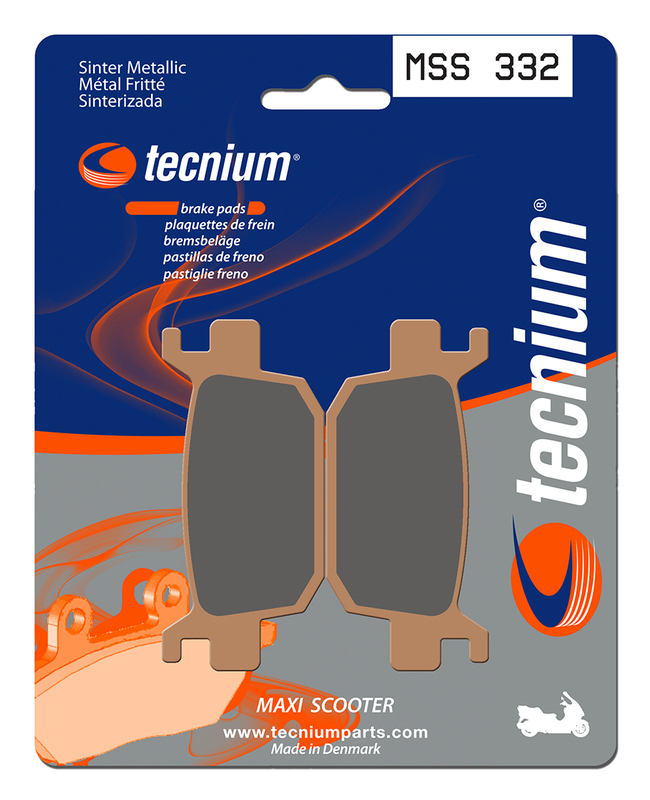 Tecnium Maxi Scooter gesinterde metalen remblokken - MSS332