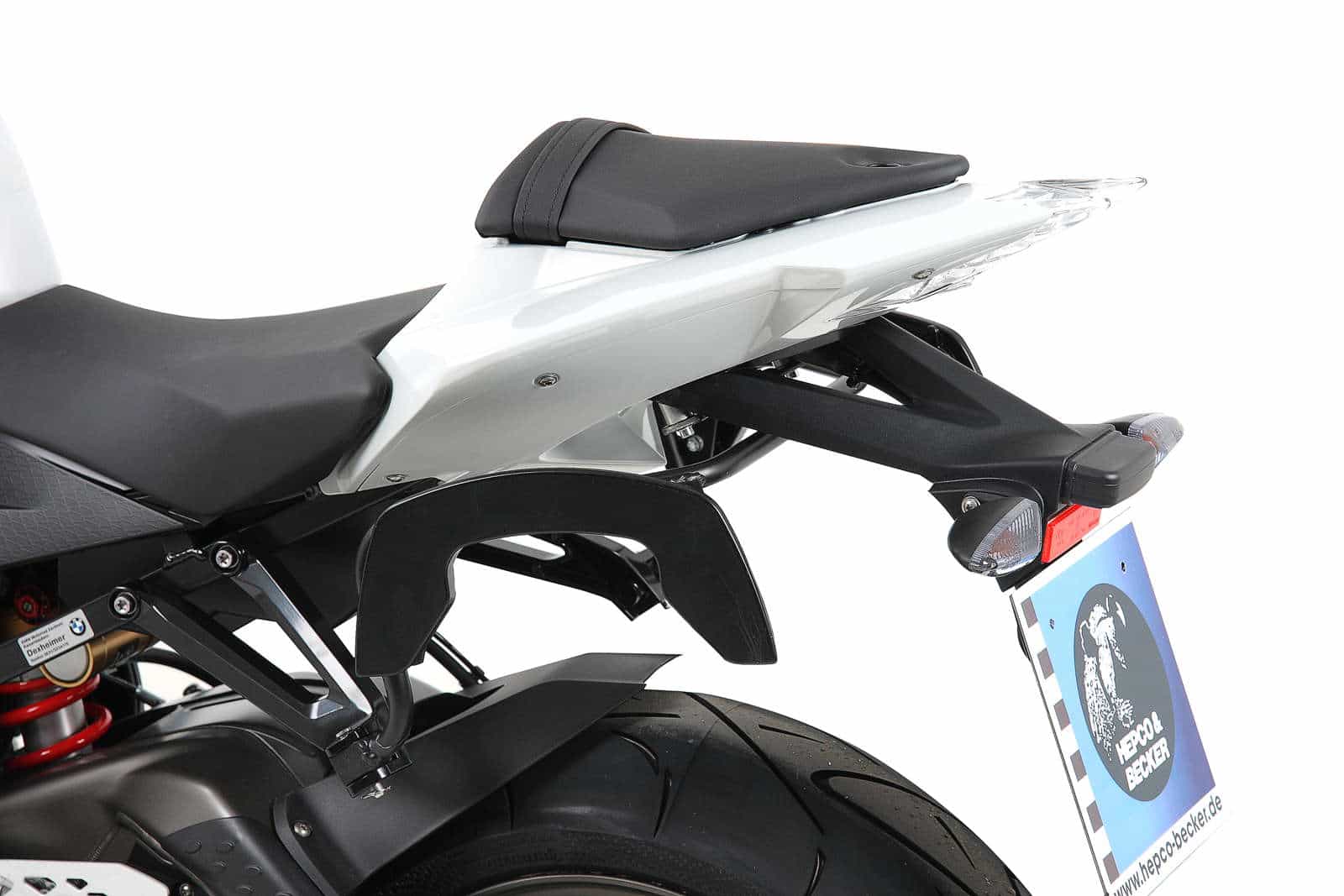 C-Bow zijdrager zwart voor BMW S 1000 RR (12-14) Hepco & Becker