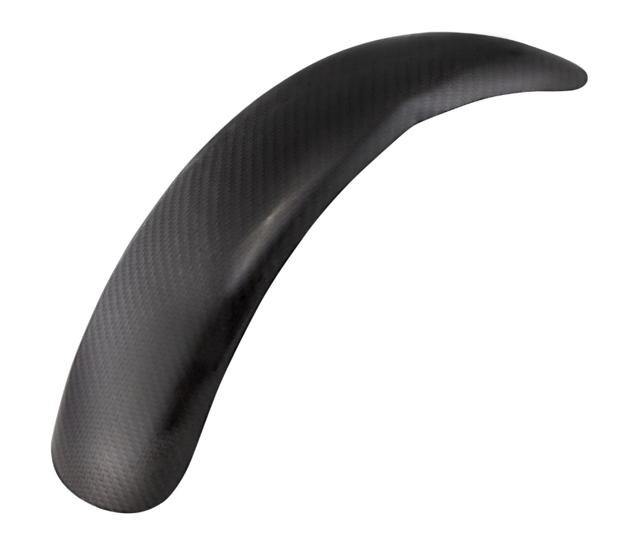 Spatbord Garelli Race EVO II zonder beugel universeel, voor Vespa PX 80-200ccm, carbon helder